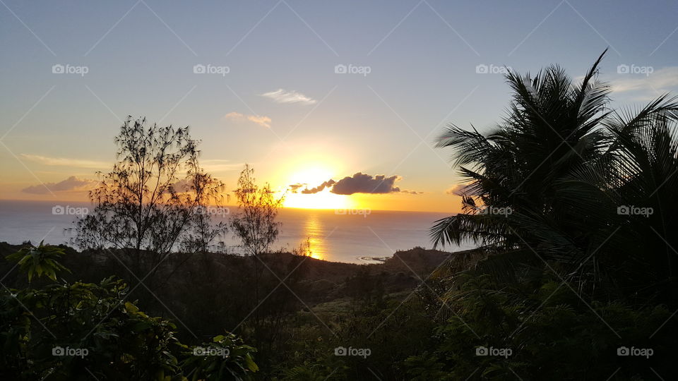 Beautiful Guam sunset