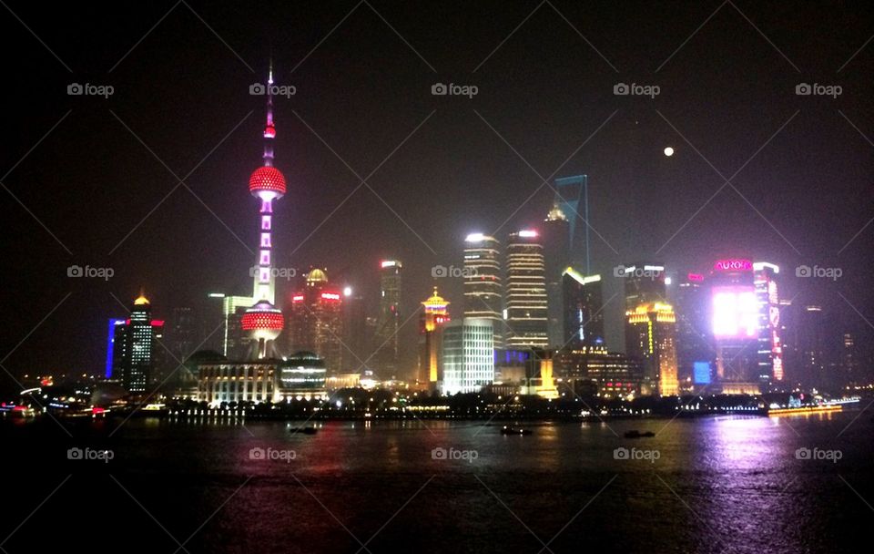 Shanghai at night 