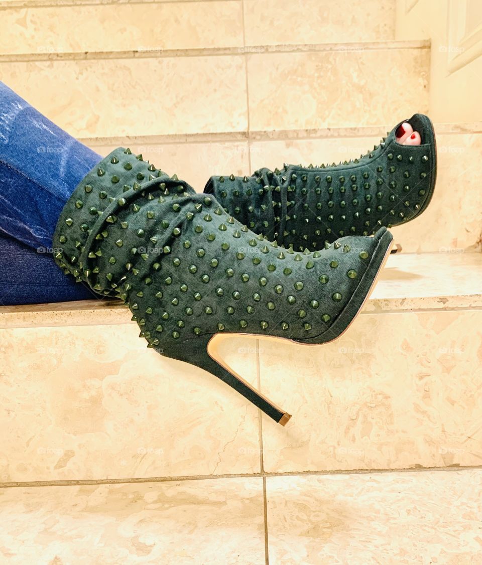 No kicking under the table with these ...