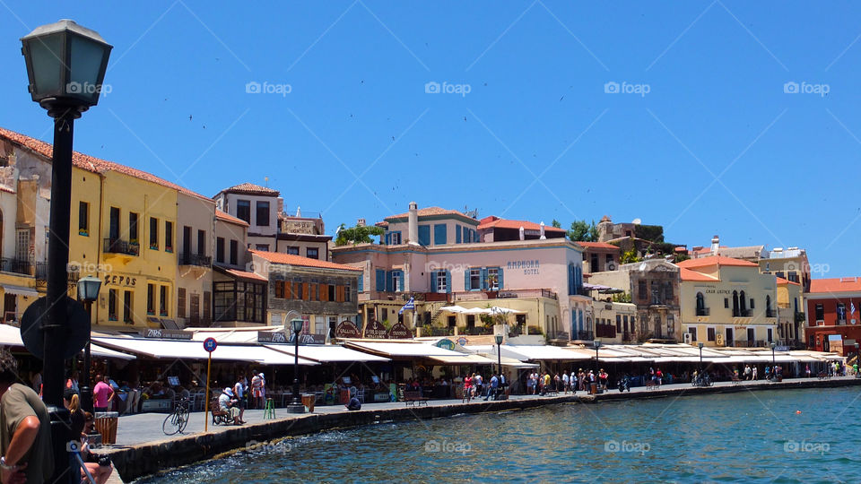 sun bars harbour chania by snappychappie