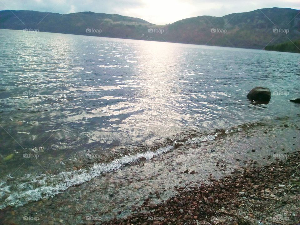 By the Loch Ness Lake