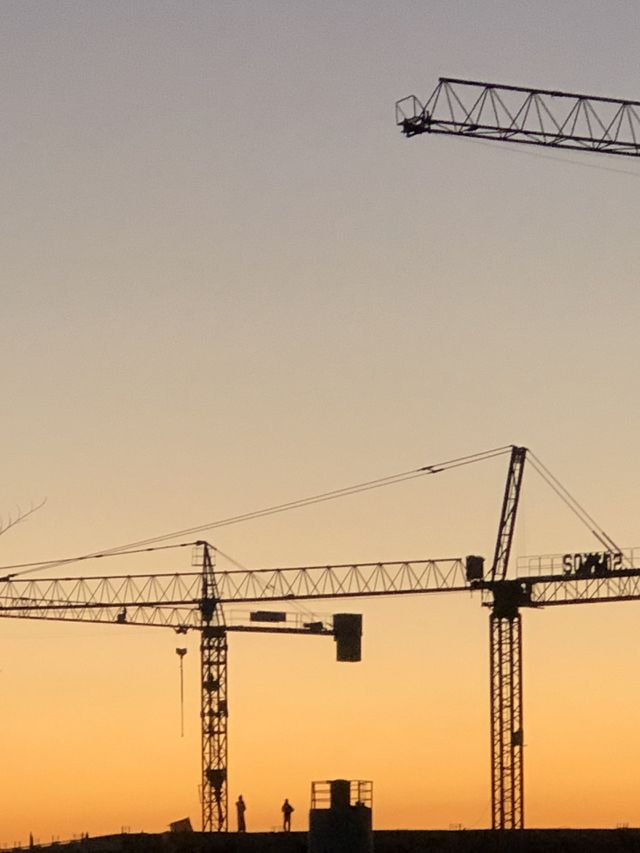 Sunset construction 