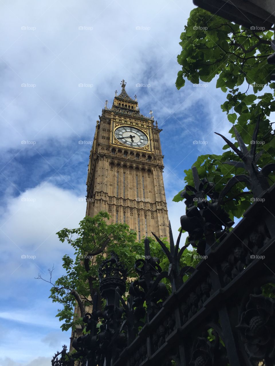 Elizabeth Tower and Big Ben's clock