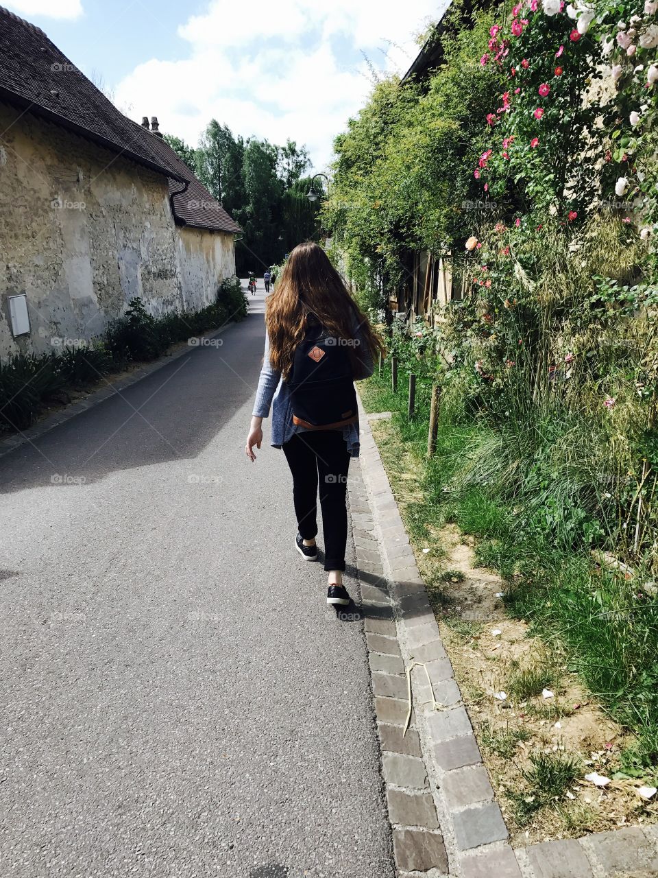 Walking through France
