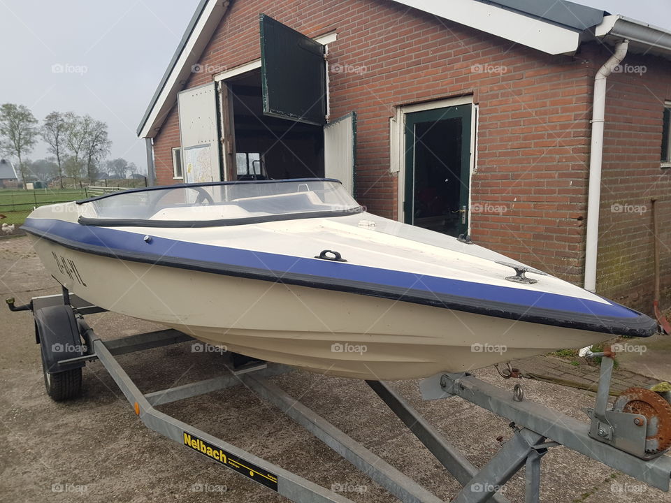 Speed boat, Shakespeare Snipe for  the Aquatics