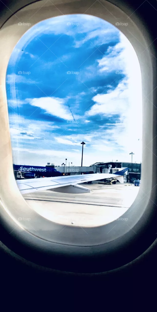 Aeroplane window