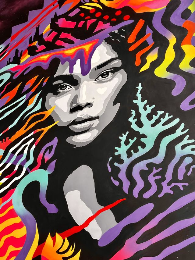 Woman in Color