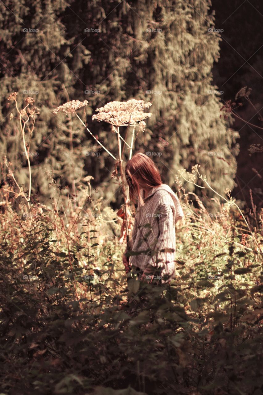Girl and Hogweed