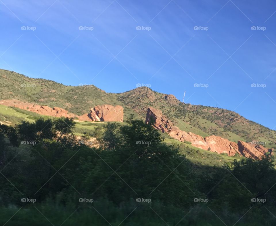 Red rocks 