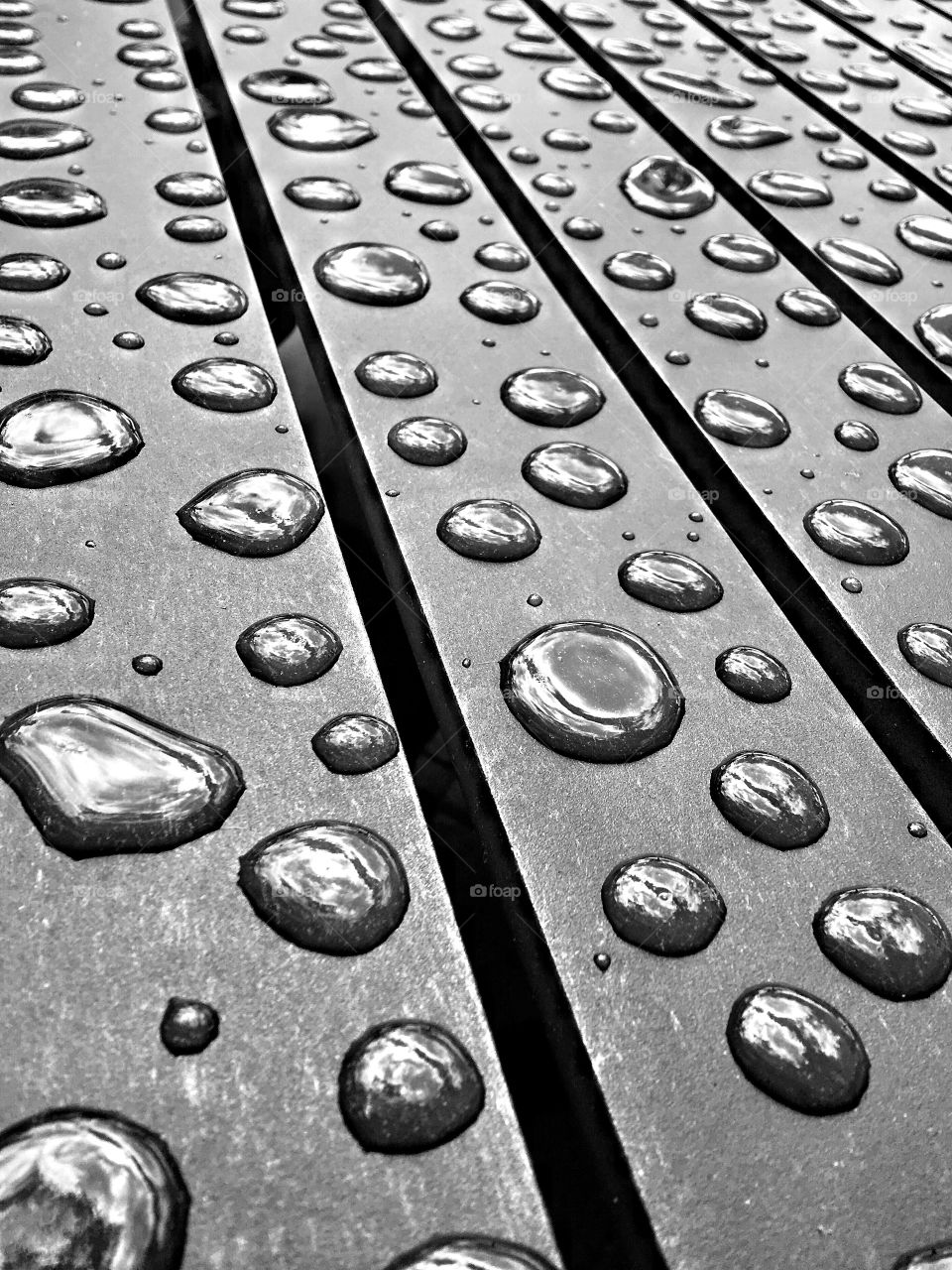 Foap Mission Shapes Ellipses! Perfect Raindrops on a Table!