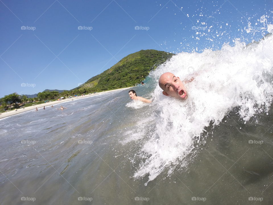 Water, Surf, Beach, Sea, Ocean