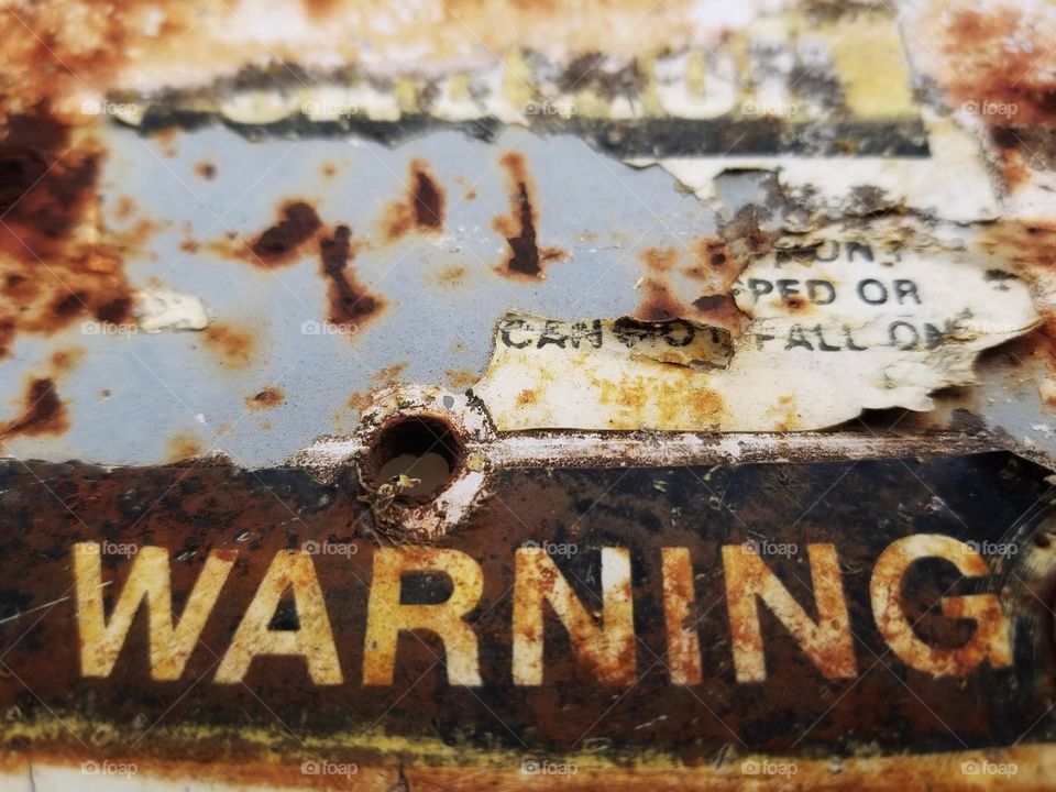 Vintage Warning