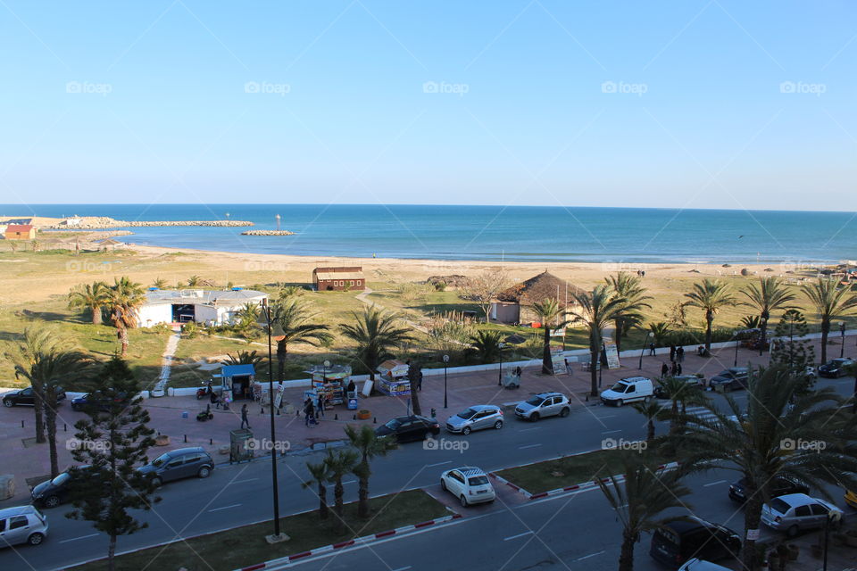 Hamamat place in Tunisia