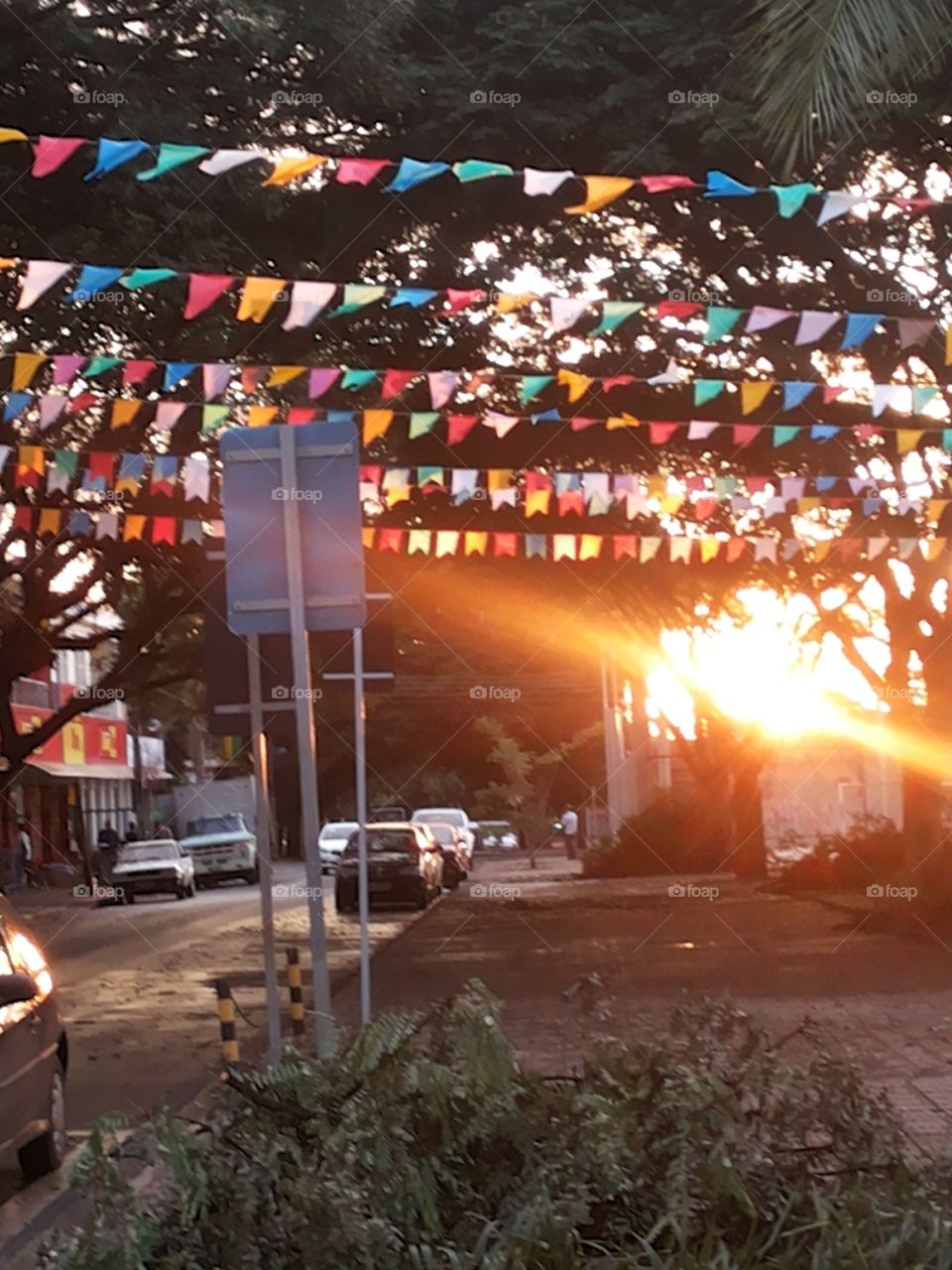 Festival, People, Landscape, No Person, Flame