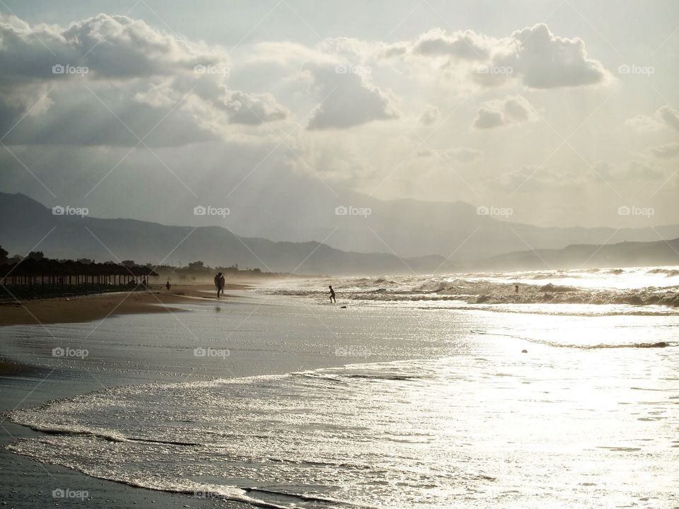 Discovering Crete. Seascape 