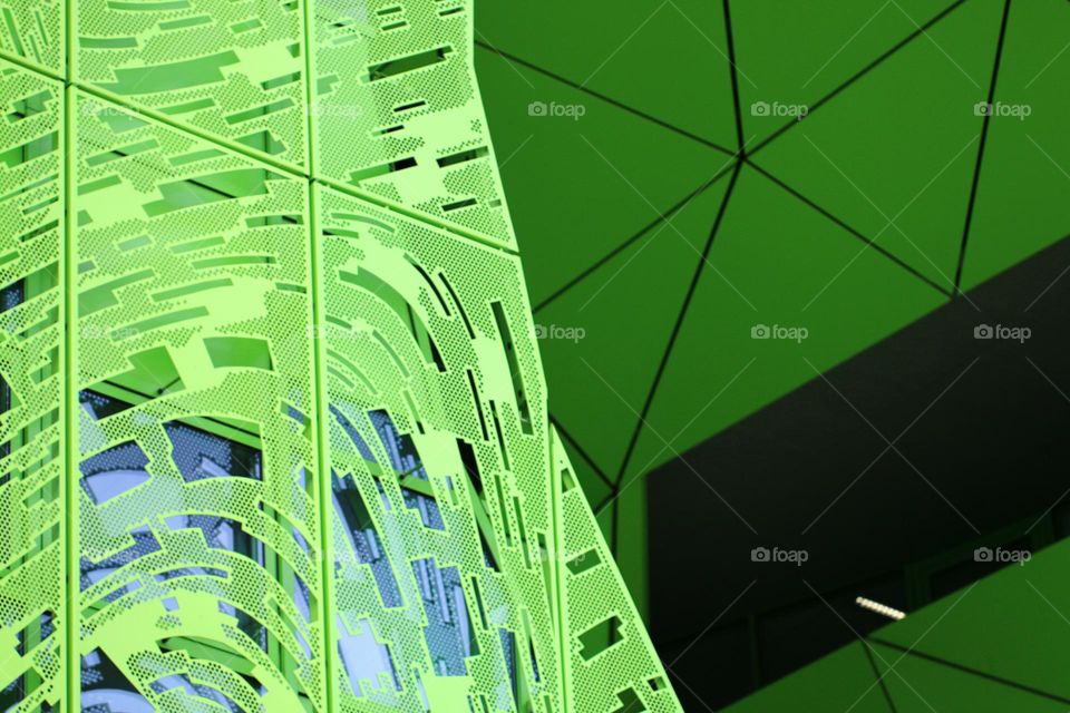 Kopenhagen Gebäude in grün