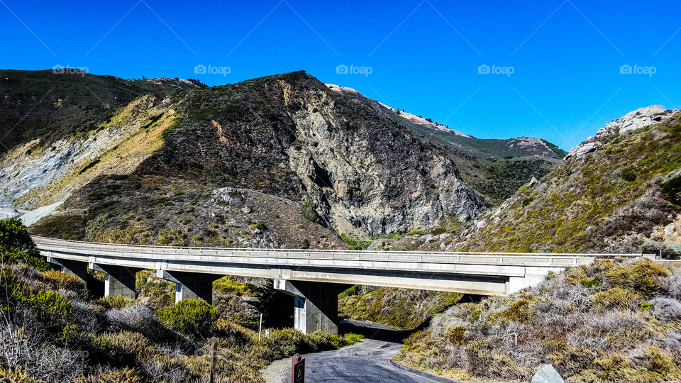Bridge on Mountain Side
