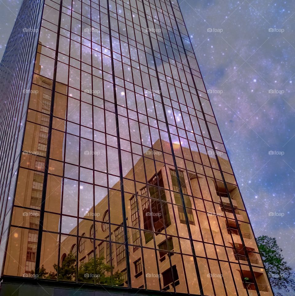 Starry Night Reflection 