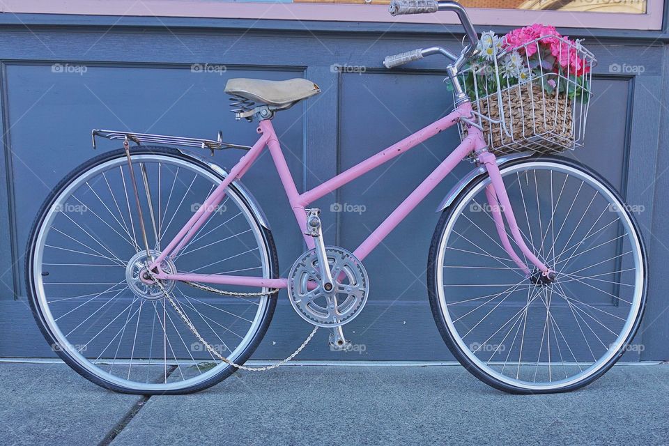 Pink bike