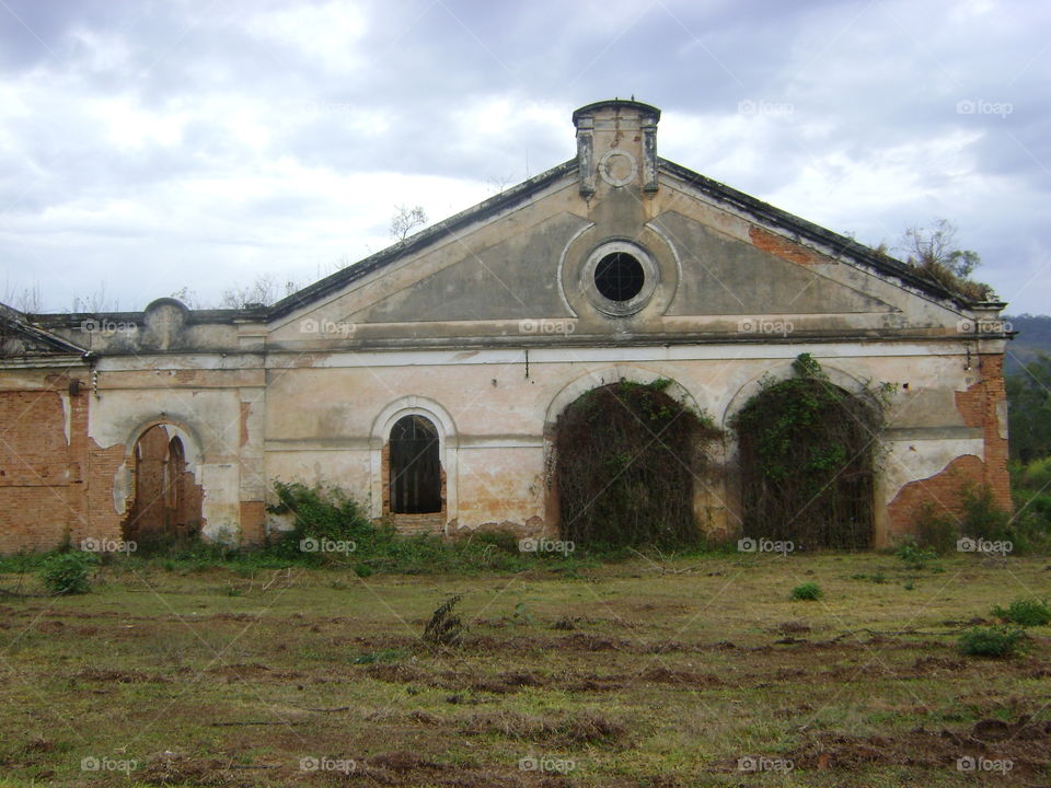 Old weathered house