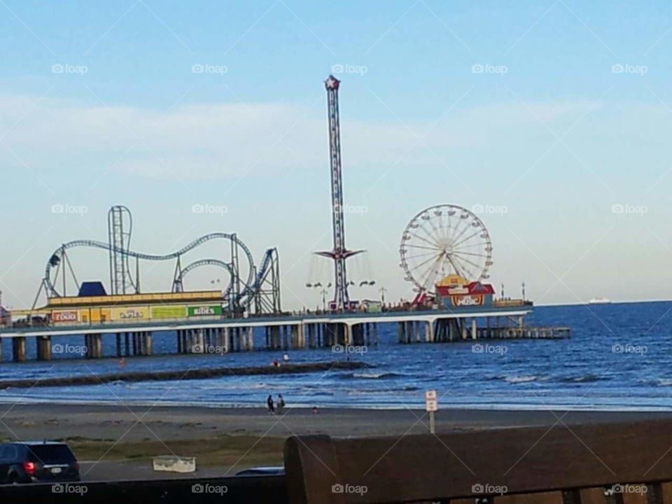 Pleasure Pier, Galveston, Tx