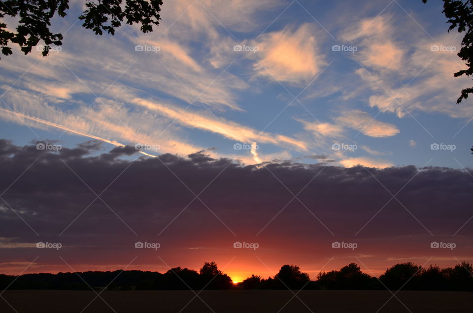 That amazing sky. Location: Eslöv, Sweden 