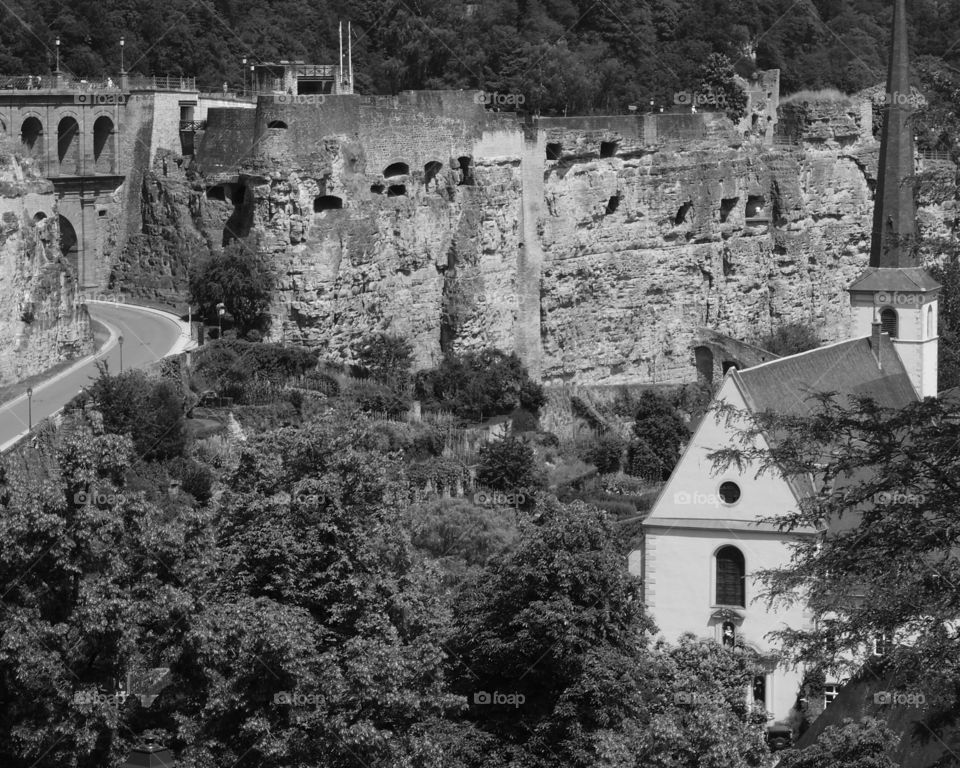 St. Jean du Grund church in Luxembourg 