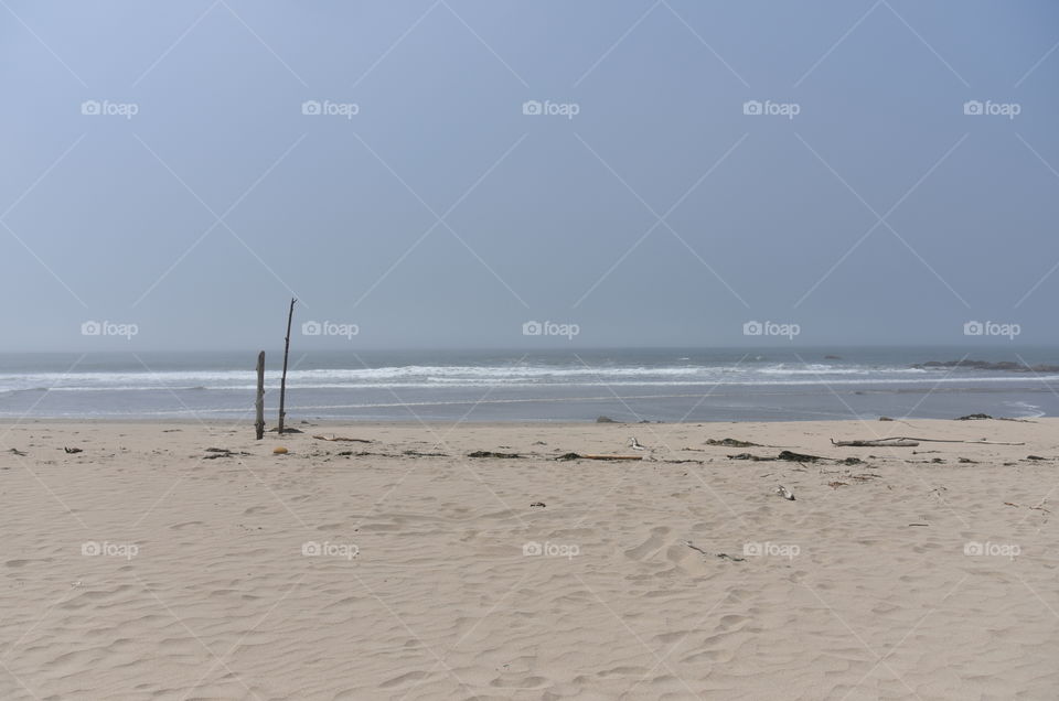 Empty beach