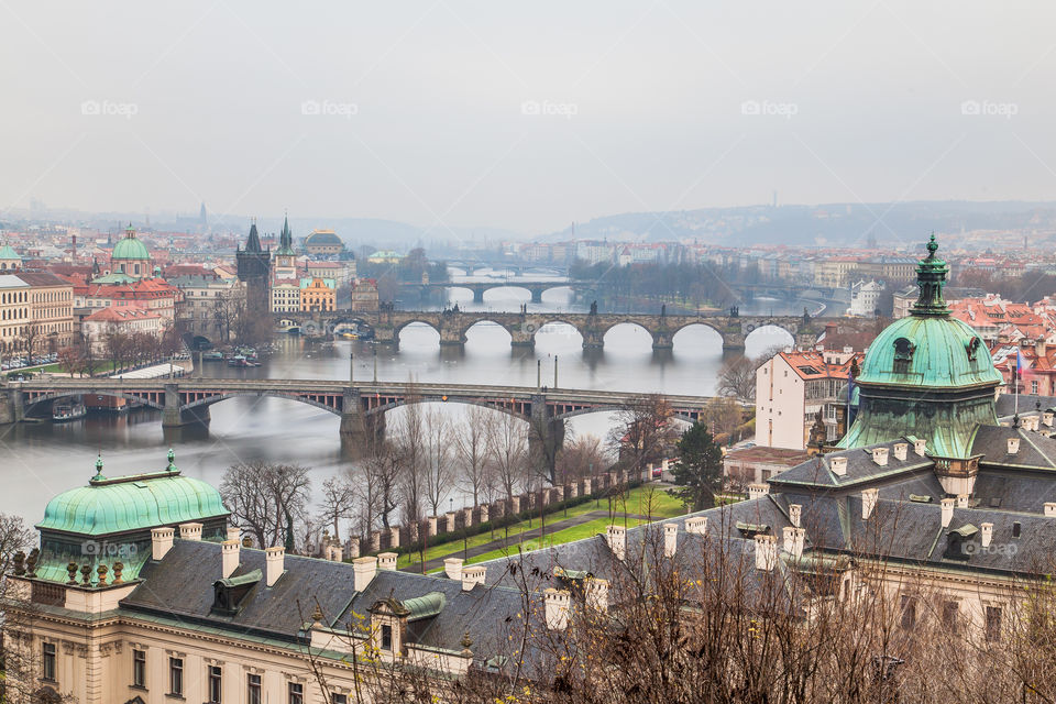 View of prague city