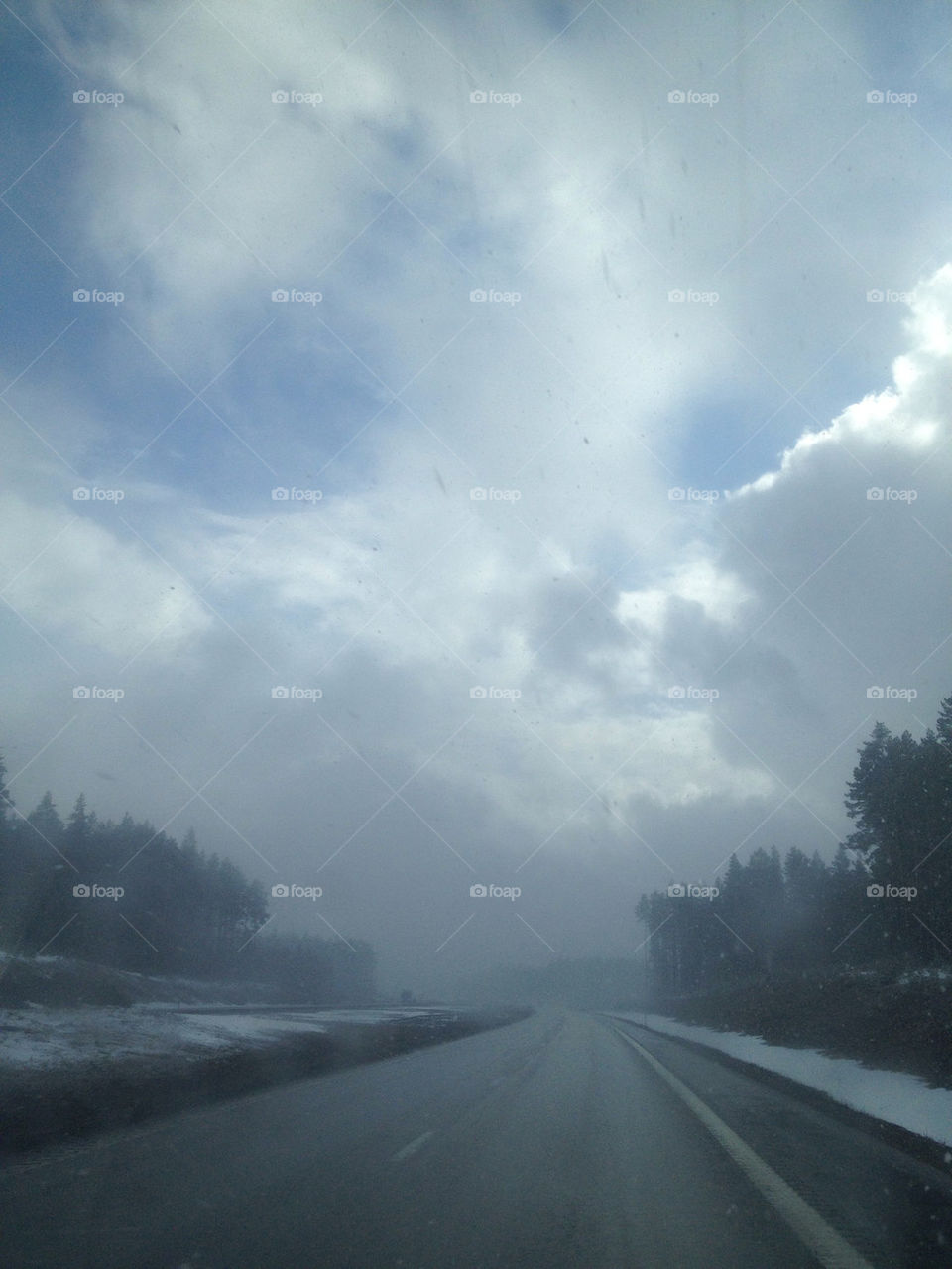 weather väder e4 on my way home by birrber