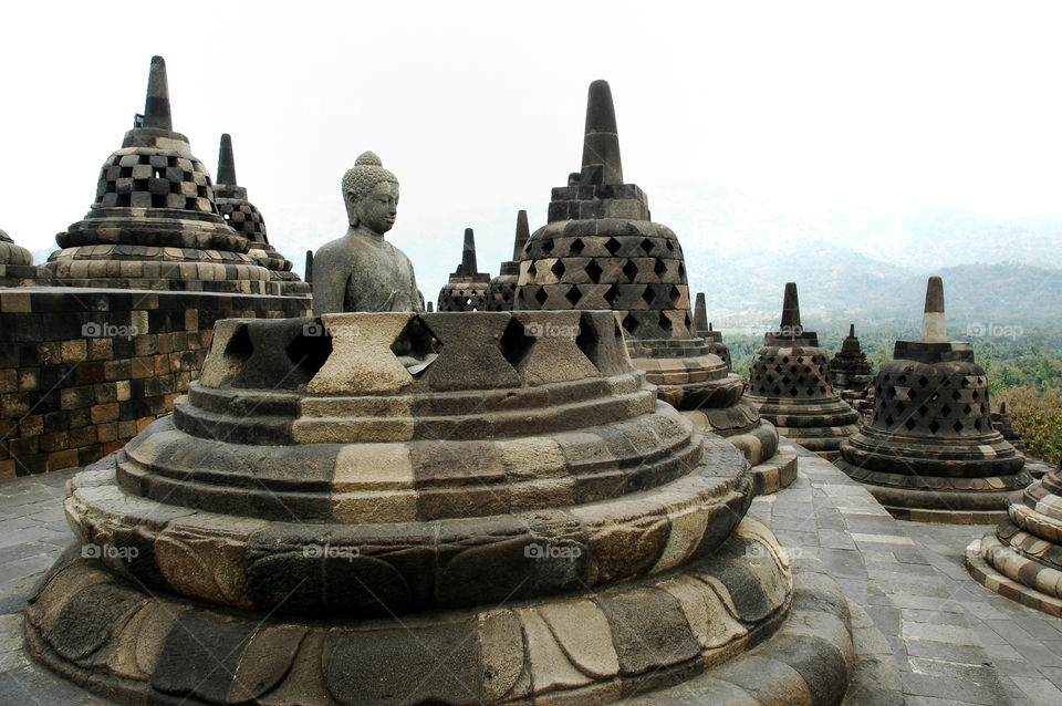 Borobudur - the biggest Buddhist Temple