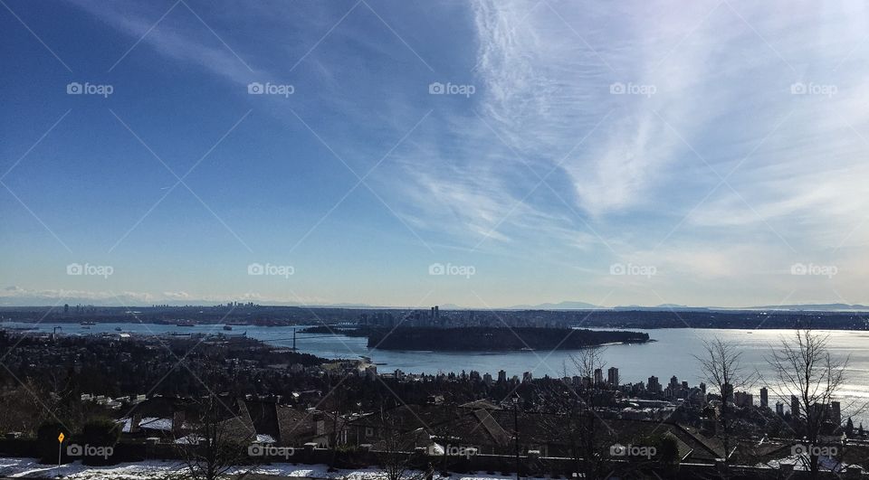 View of Vancouver from Cypress Mountain
