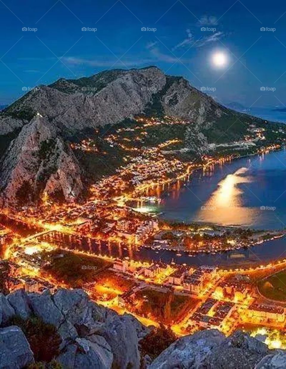 Omiš city From Croatia