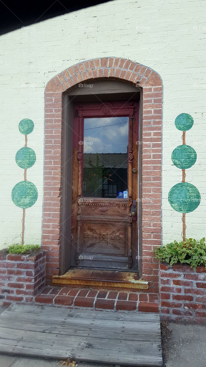 Topiary Door