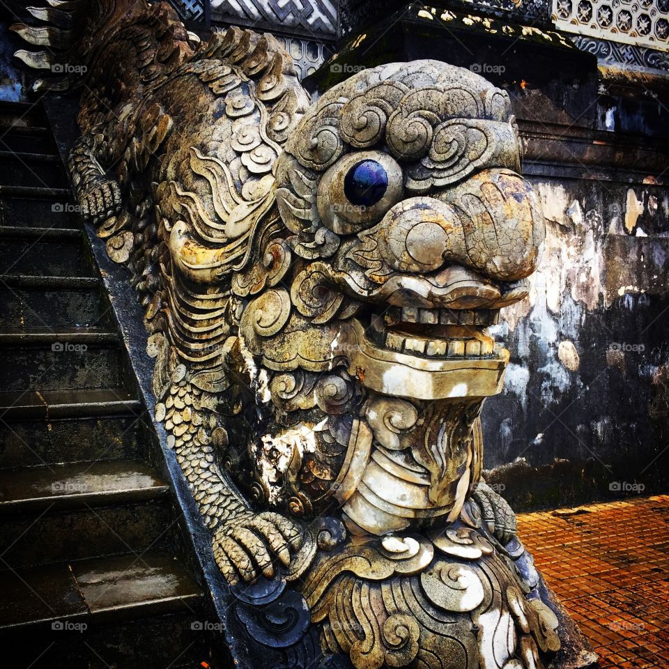 Tomb of Khai Dinh, Hue, Vietnam 