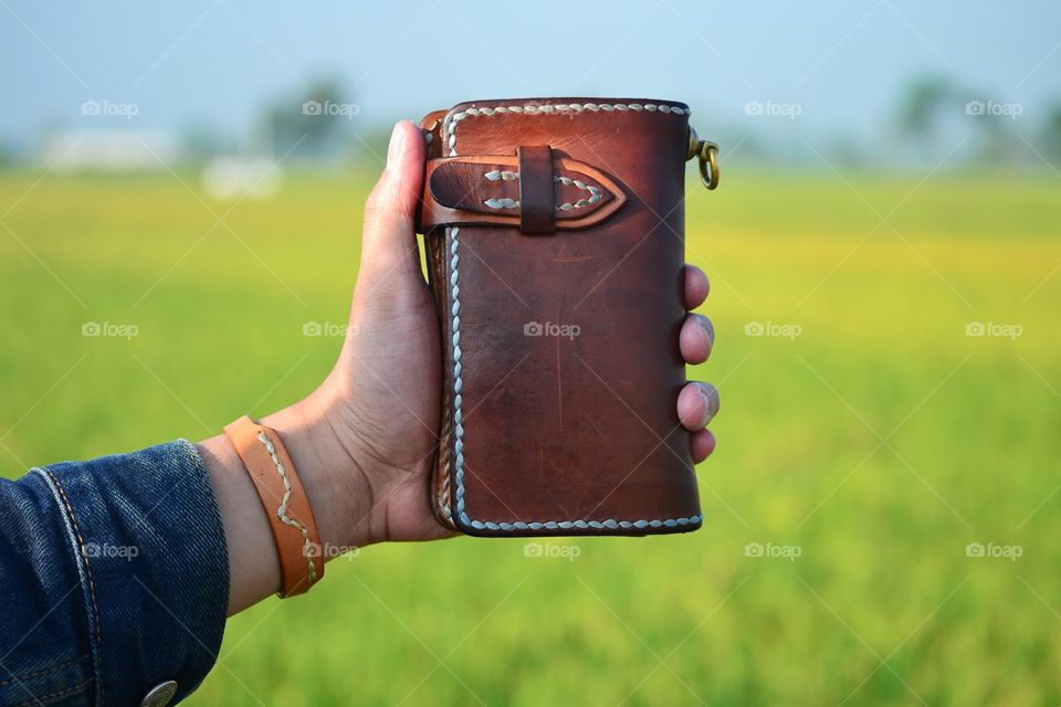 Leather wallet