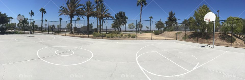 Full Park Basketball Court