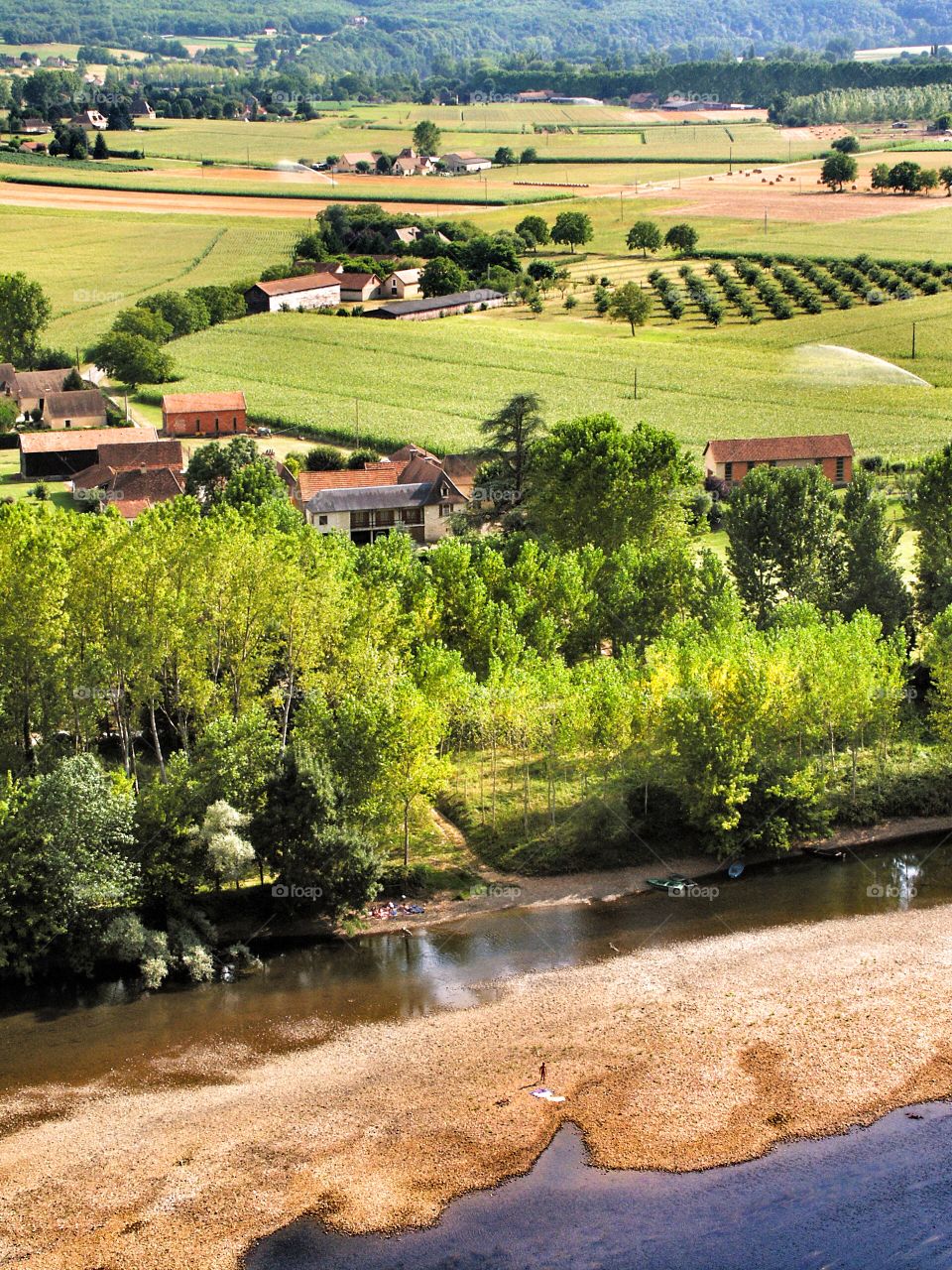 River. Dordogne 