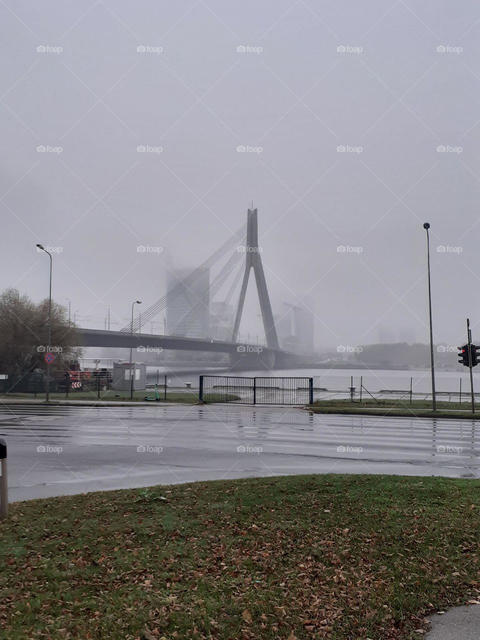 Вантовый мост. Рига