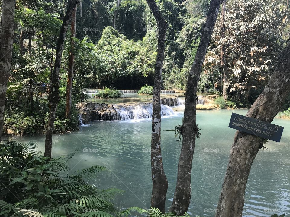 KUANGSI WATERFALL LUANG PRABANG 