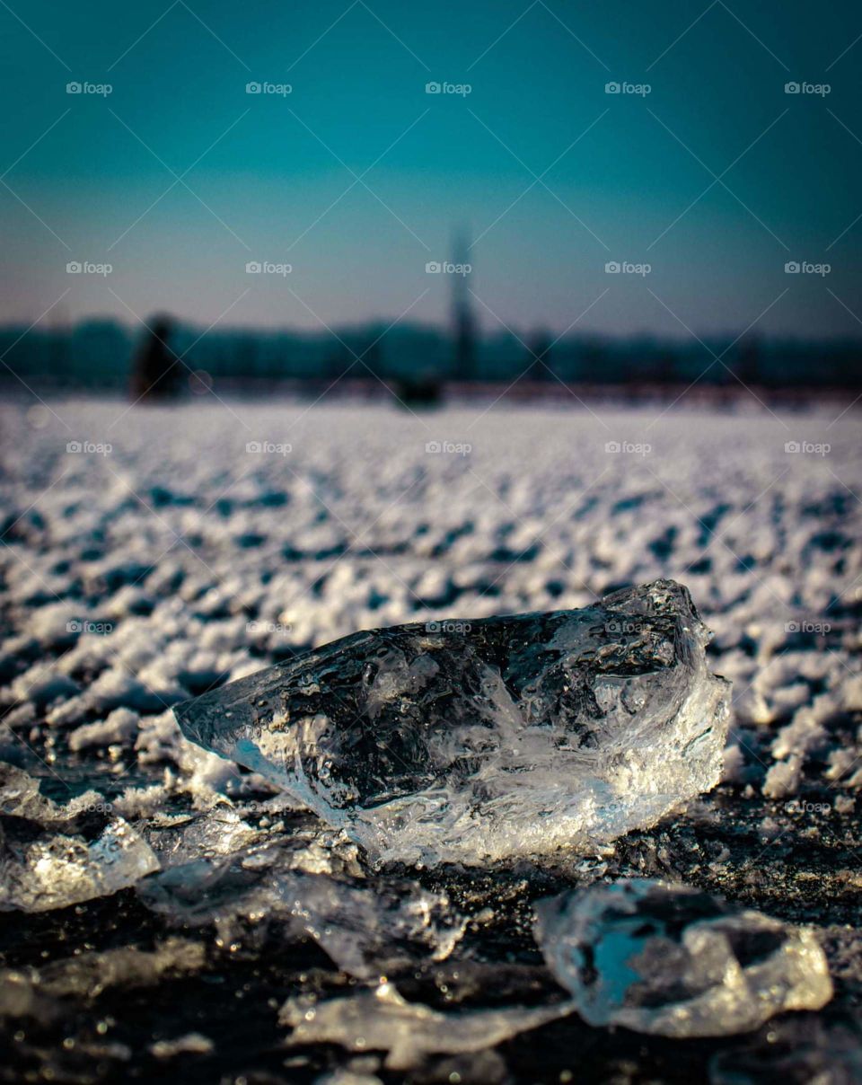 piece of ice