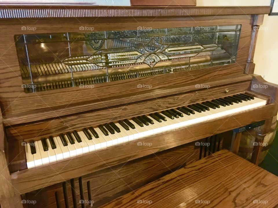 Old piano