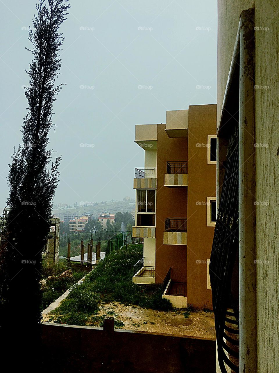 The Rain effects at The Buildings