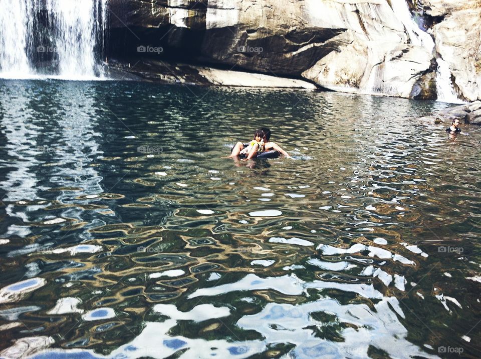 a dip in a cool, chilly spring water is how we beat hot summer days