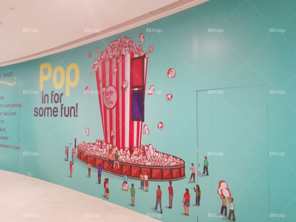 Nice wall art for temptation lol😄