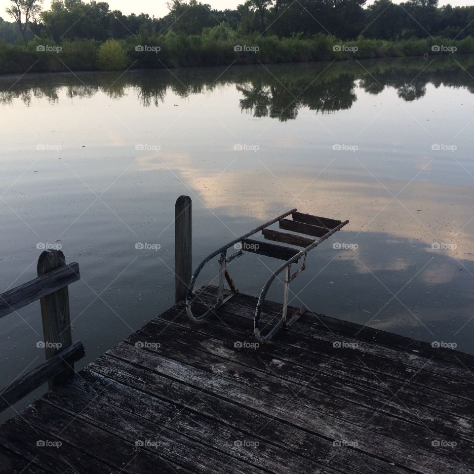 My Point of View, Old Dock, Ladder into the Lake