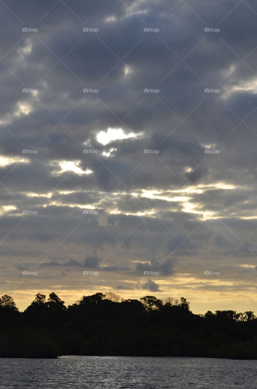 Beautiful Clouds At Dawn