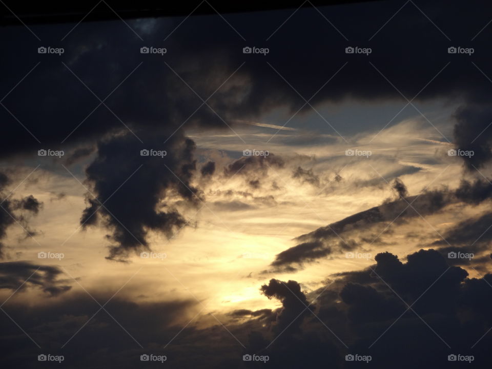 Storm clouds