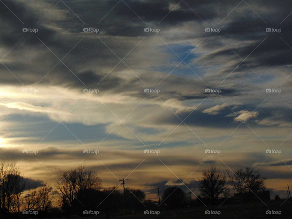 skies of eastern Washington