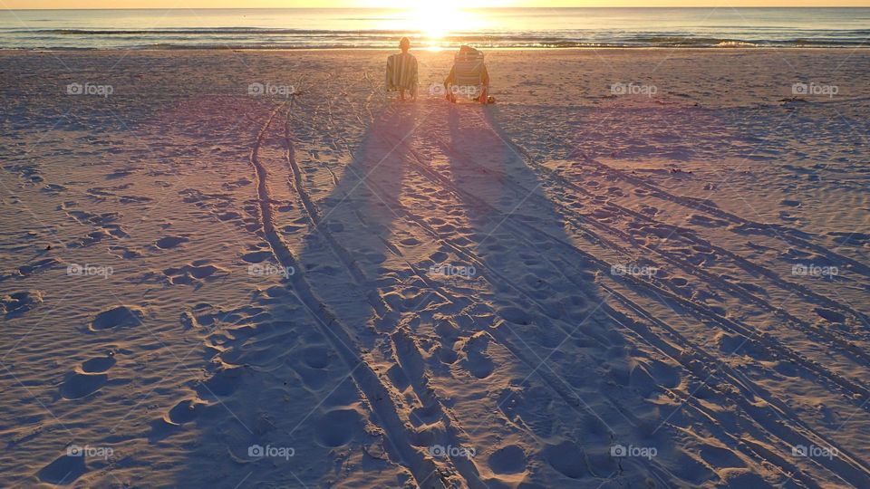 Nothing is as relaxing as a summer sunset by the beach